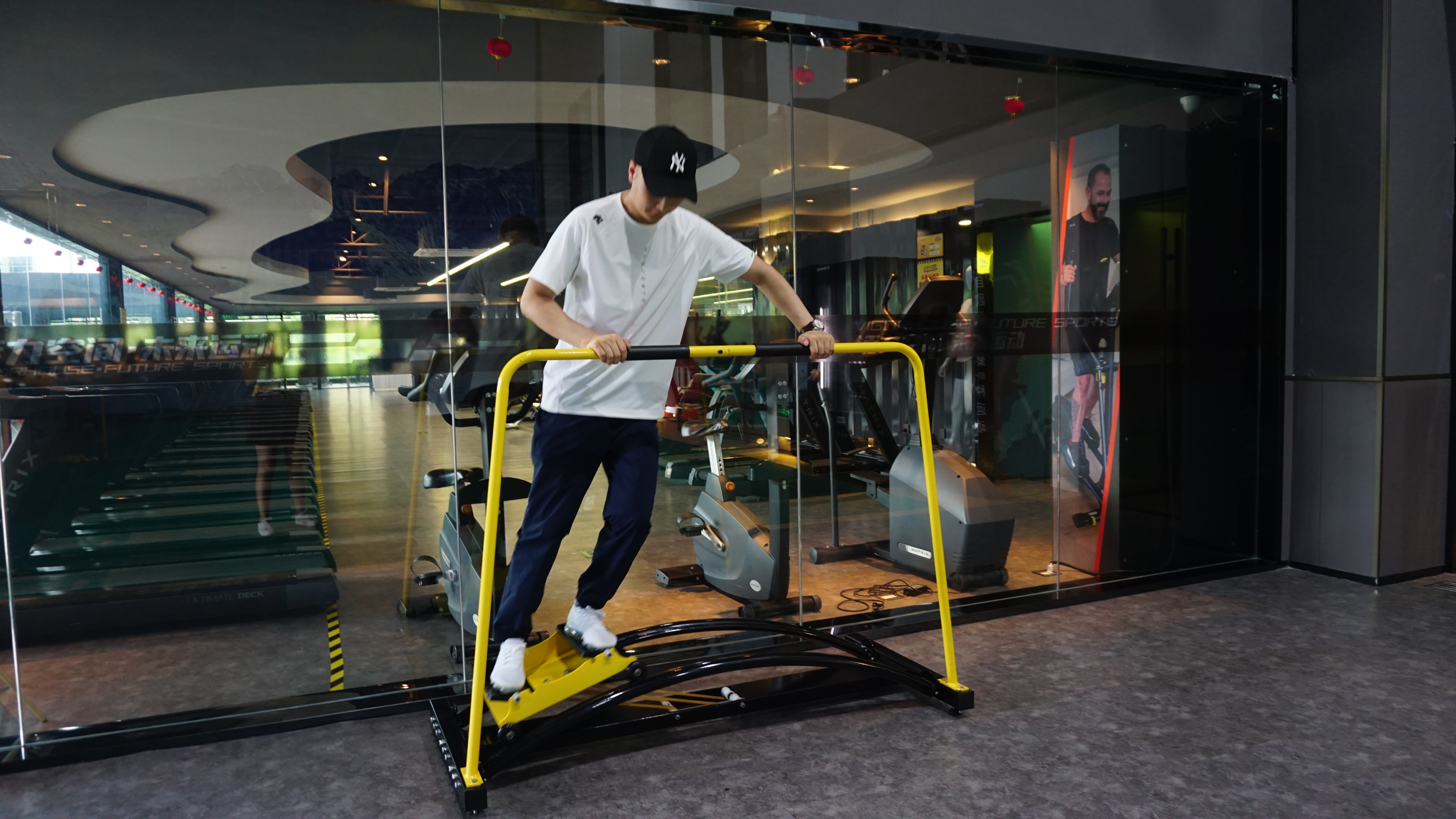 ski training machine